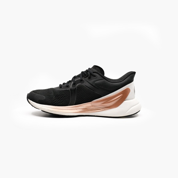 LULULEMON Blissfeel Run Sneakers Rose Gold Trim - Picture 3 of 14